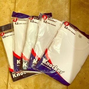 BUNDLE!!! #15 total! Men’s white undershirts!